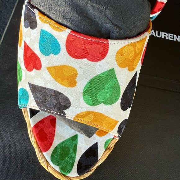Brand new Saint Laurent Multicolor Women's Sandals size 8.5 - Picture 3 of 10